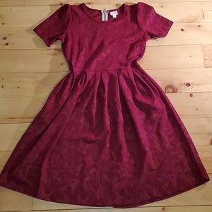 LuLaroe Amelia dress with pockets, size L